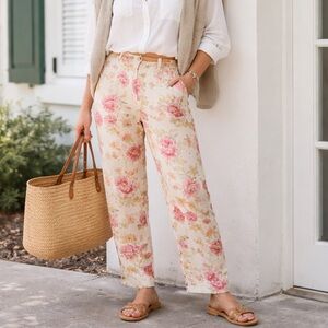 Cutter & Buck Floral Women's Straight Leg Pants